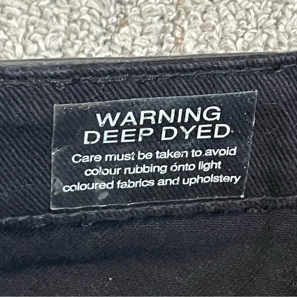 Boohoo Jeans Womens Size 2 Black Distressed Helena Mom Jean Denim Cotton NWT - Picture 7 of 11